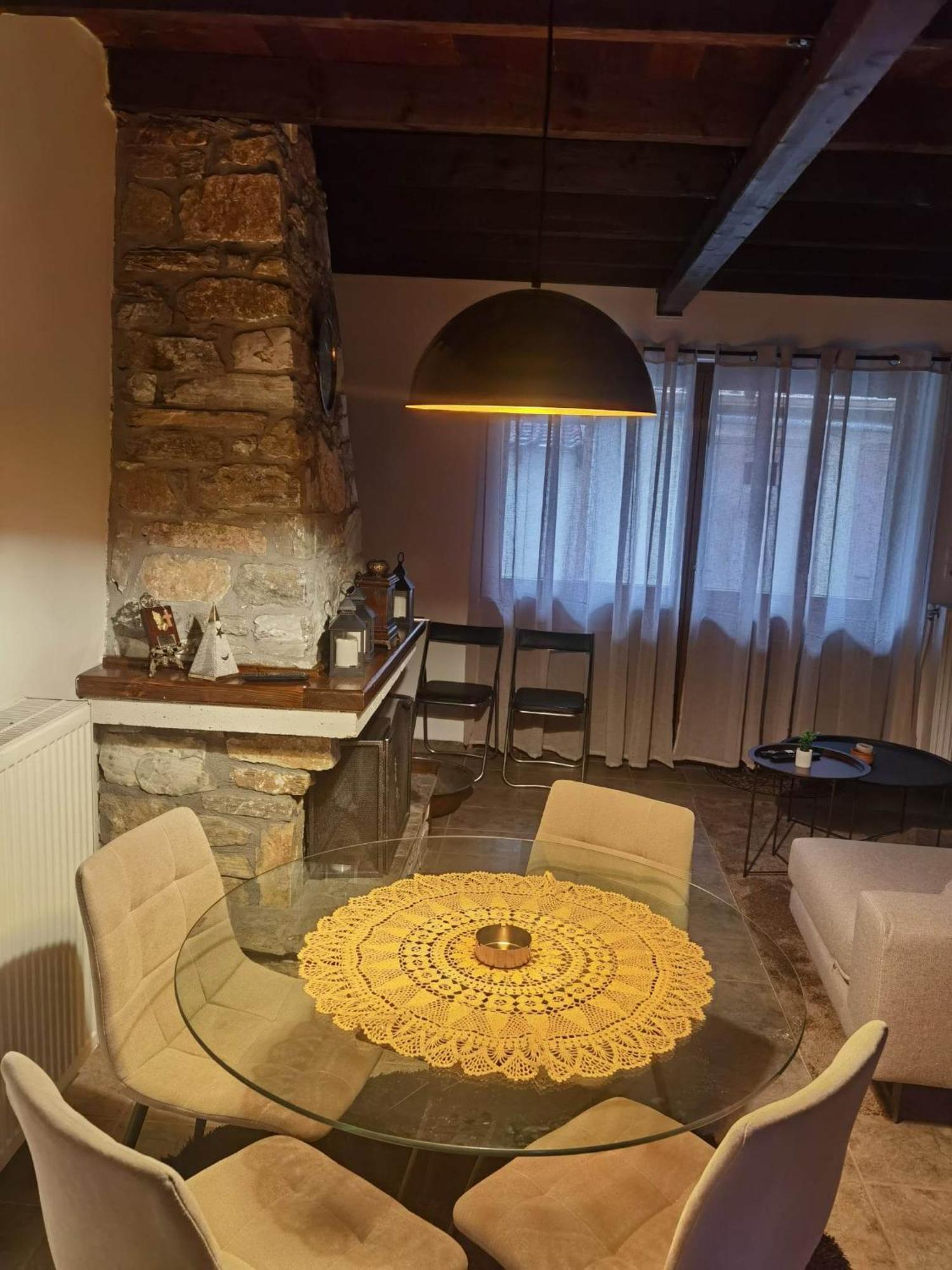 Traditional Stone Cottage In Palio Elatohori מראה חיצוני תמונה