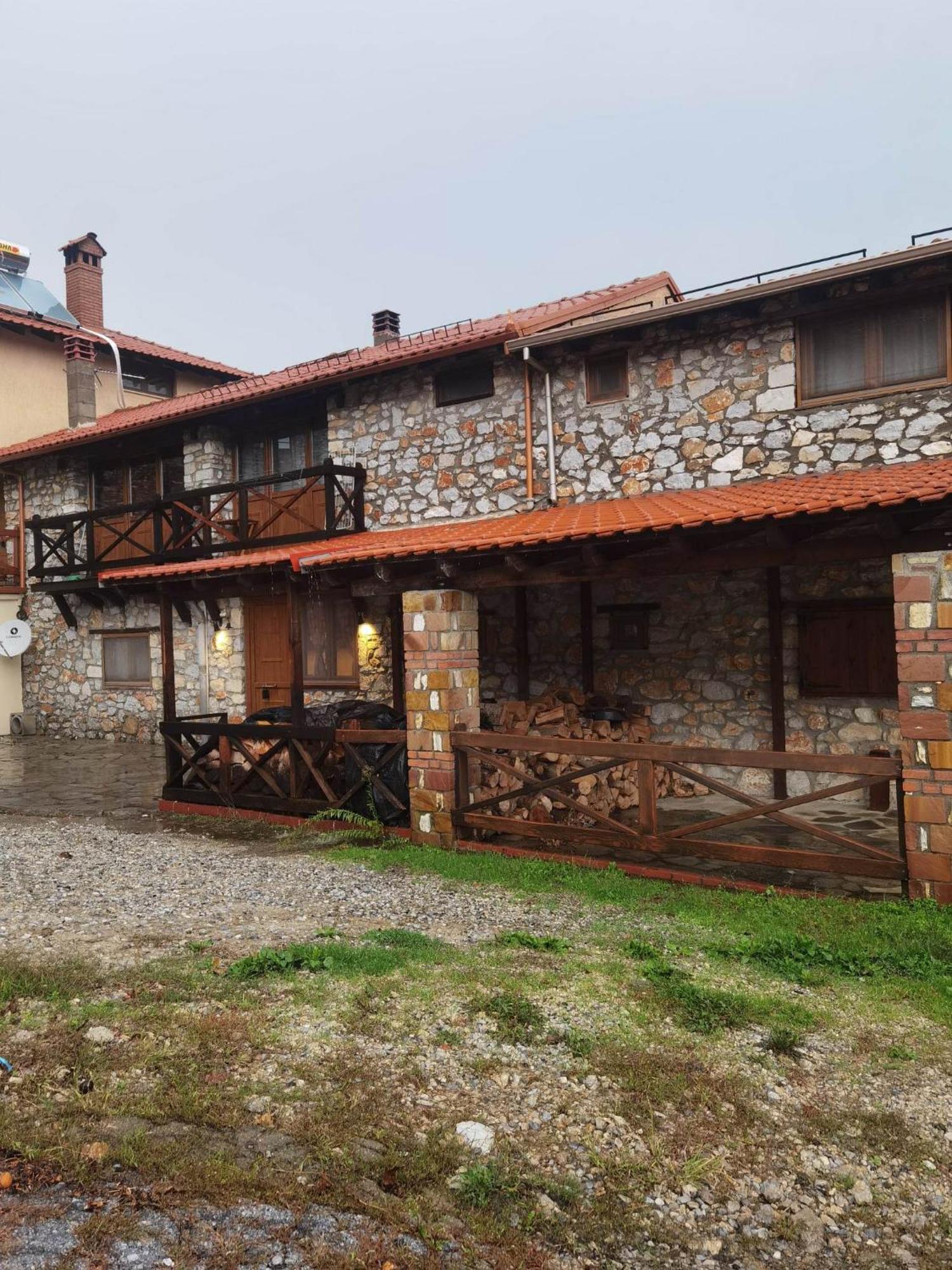 Traditional Stone Cottage In Palio Elatohori מראה חיצוני תמונה